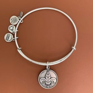 Alex & Ani Fleur-De-Lis Charm Bangle